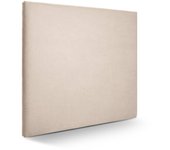 Cabecero liso tela cabecero de cama tapizado para camas de 90 y 105 (115 x 120 cm) tela beige sueños zzz