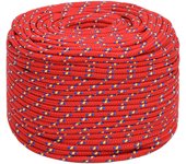 Cuerda de polipropileno rojo 10 mm 100 m