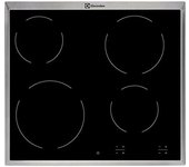 Placa vitrocerámica electrolux ehf16240xk 57,6 cm 51,6 cm 6500 w