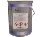 Pintura clorocaucho suelos carta ral 4 lt - blanco