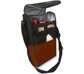Vin bouquet borsa termica, consistenza, nero e bourdeos, 0 cm