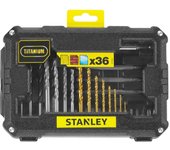 Stanley sta7222-xj - set de accesorios stanley 36 piezas para taladrar y atornillar