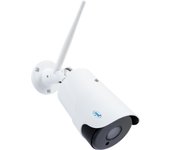 Cámara de videovigilancia pni house ip52 2mp 1080p inalámbrica con ip, autónoma, exterior e interior y ranura microsd