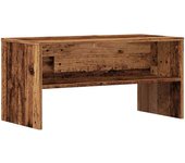 Mueble tv | mueble de salón | mesa de tv madera contrachapada envejecida 80x40x40 cm cfw16750