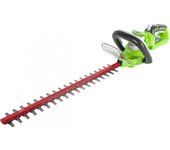Cortasetos a batería greenworks de 24 v y 57 cm g24ht57 (no incluye batería ni cargador)