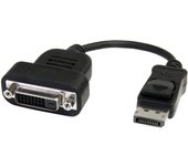 Startech.com dp2dvis adaptador de cable de vídeo 0,2 m dvi-d negro