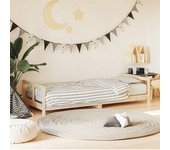 Estructura de cama infantil 80x200 cm madera maciza de pino