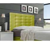 Cabecero cama montana tapizado polipiel primera calidad verde 105*70