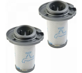Pack de 2 filtros de repuesto para aspiradoras inalámbricas rowenta rh9015 x-force flex 8.60