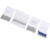 40 piezas de fresa de acero de tungsteno con vástago 3,175, brocas para grabado de máquinas, herramientas de hardware
