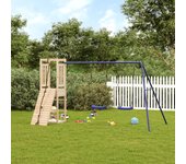 Maison exclusive - parque infantil de exterior madera maciza de pino