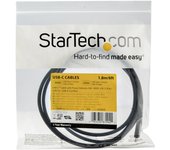 Startech.com cable de 1,8m usb-c a usb-c - pd de 5a - usb tipoc - certificado para funcionar con chromebook - usb-if - m a m - cable de carga usb c -