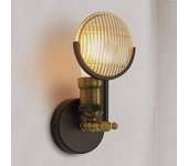 Aplique de pared de estilo industrial retro para coche, lámpara de pared con forma de faro retro, lámpara de pared de hierro forjado, para sala de est