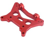 Placa de amortiguación de la torre de choque delantera de aleación de aluminio para coche rc fs 53633/51805/51806 escala 1/10 (539080r rojo)