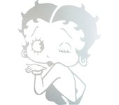 Vinilo adhesivo decorativo esmerilado - betty boop