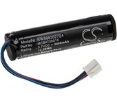 Vhbw batería recargable compatible con parrot bebop 2 skycontroller 2 p2 mando de dron (3400 mah, 3,7 v, li-ion)