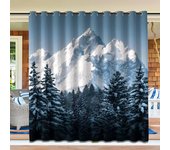 Cortinas de exterior mejoradas para cenador, cortinas impermeables para refugio de jardín, 2 piezas de 200 x 200 cm