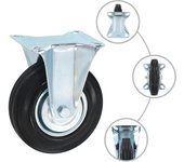Ruedas fijas 16 unidades 125 mm