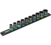 9607 tira magnética vasos b impaktor 1 tira magnética vasos con 10 llaves vaso - 05005451001 - wera
