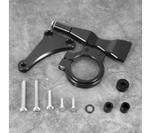 Soporte de montaje del estabilizador del amortiguador de dirección de aleación de aluminio compatible con honda cb150r