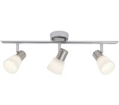 Brilliant badria lámpara de pared y techo led 58cm blanco, lámparas de interior, lámparas de techo, funcionales | 1x led integrado de 60w, (flujo lumi