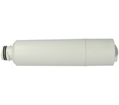 Vhbw 1x filtro de agua, cartucho de filtro compatible con samsung rh60h-series food show case, rs25j500dbc, rs25j500dsr, rs25j500dww frigoríficos