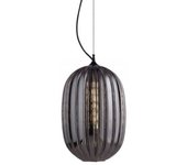 Lámpara colgante lumineca smoky tuline 35x160 cm gris