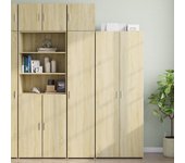 Mueble de almacenaje | armario estrecho madera ingeniería roble sonoma 40x42,5x225 cm cfw877976
