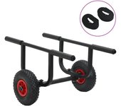 Vidaxl carrito de aluminio 90 kg