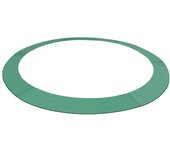 Cojín protector de pe verde para cama elástica redonda 4,57 m