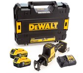 Mini-sierra sable dewalt dcs369p2t (2 x 5,0 ah + dcb115 + tstak ii)