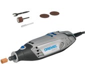 Dremel amoladora eléctrica de precisión multifunción con 5 accesorios dremel 3000 (3000-5)