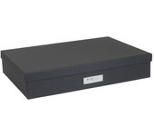 Caja de almacenamiento tamaño a3 con portafichas - sverker