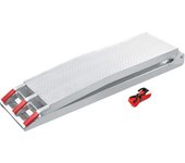 Rampa carga motocicletas atv aluminio plegable quads motos vehículos ayuda transporte 215cm 340kg