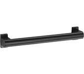 Barra de elevación recta pmr discapacitados estándares gama pro pellet longitud 40cm tubo de aluminio ø 38x25 mm y tapas de fijación negro mate