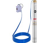 Bomba de agua sumergible - 10800 l/h - 1100 w - acero inoxidable