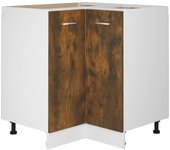 Armario cocina madera ingeniería roble ahumado 75,5x75,5x81,5cm