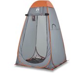 Tienda de jardín | tienda de privacidad pop-up impermeable gris y naranja cfw310778
