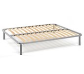 Somier doble annaelena, somier ortopédico de contrachapado de abedul con 13 láminas, 100% made in italy, 120x190h34 cm