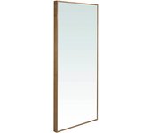 Espejo pie rectangular nogal 88 x 8 x 200 cm.