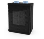 Calefactor cerámico universal blue kaladi 1800w negro/azul 22,5x17,2x15,2 cm