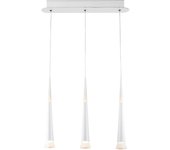 Lámpara de techo colgante led flaute 8c - 21 w - 4000 k - metal - azabak