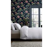 Next papel pintado birds & blooms 1005 x 52cm azul