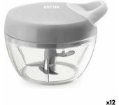 Mini picadora manual con cuerda quttin 14 x 10,5 cm (12 unidades)
