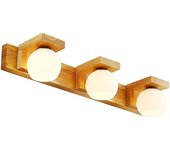 Aplique led para baño, iluminación moderna para espejo de baño, impermeable y antivaho-220v-5w-luz cálida