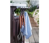 Mesa de jardín multifuncional para barbacoa unity xl look madera