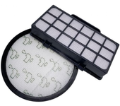 Pack de 2 filtros hepa para aspiradora rowenta silence force cyclonic ro76xx modelo