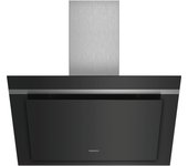 Siemens lc87khm60 campana decorativa cristal negro 80cm