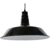 Lámpara colgante nórdica elsker - negro