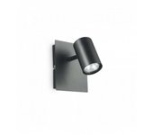 Ideal lux spot - 1 luz de pared, negro